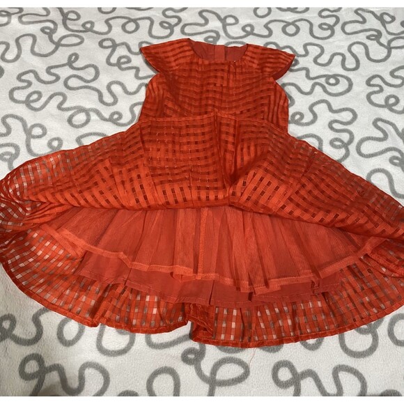 Bloom B Shirt Dress Girls Toddler 1- 2T Casual Formal Event Red Sleeveless - Picture 3 of 7